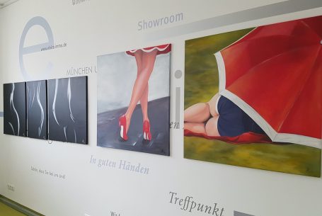 Jeannine Rücker, patriziazewe kunstprojekt  met me at elvira  artweekend III  27.10.17 bis 29.10.17  "female sexyness"   Ausstellung der Künstlerinnengruppe females