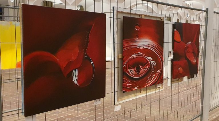 Jeannine Rücker, Hibatzld  Kunstausstellung Gut Kaltenbrunn im Rinderstall  Ausstellung 12.11.2021 bis 28.11.2021