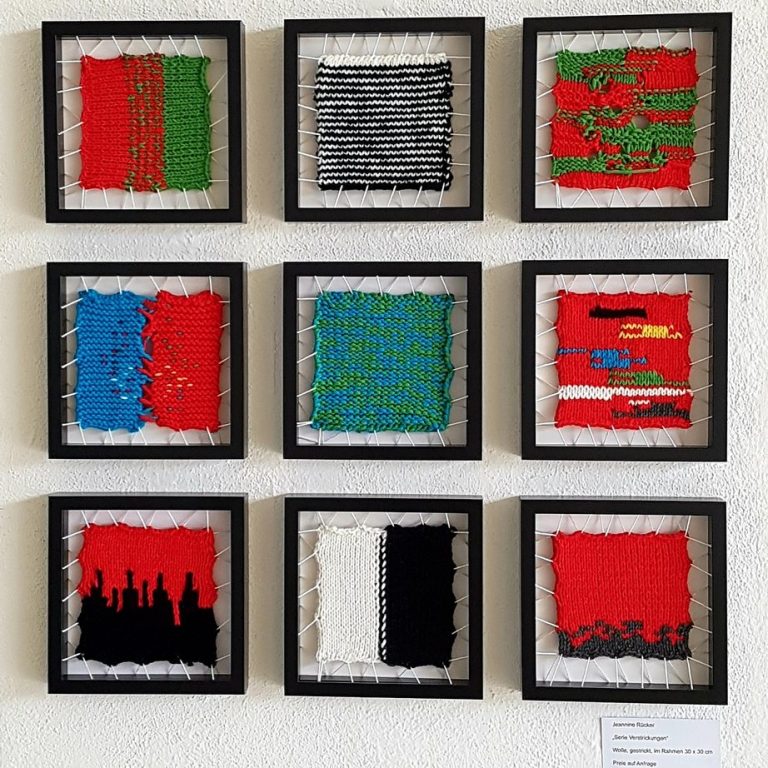 Jeannine Rücker, "beziehungsweise"  Artweekend der Künstlerinnengruppe females    Halle 50 DomagAteliers  03.05.2019 bis 05.05.2019