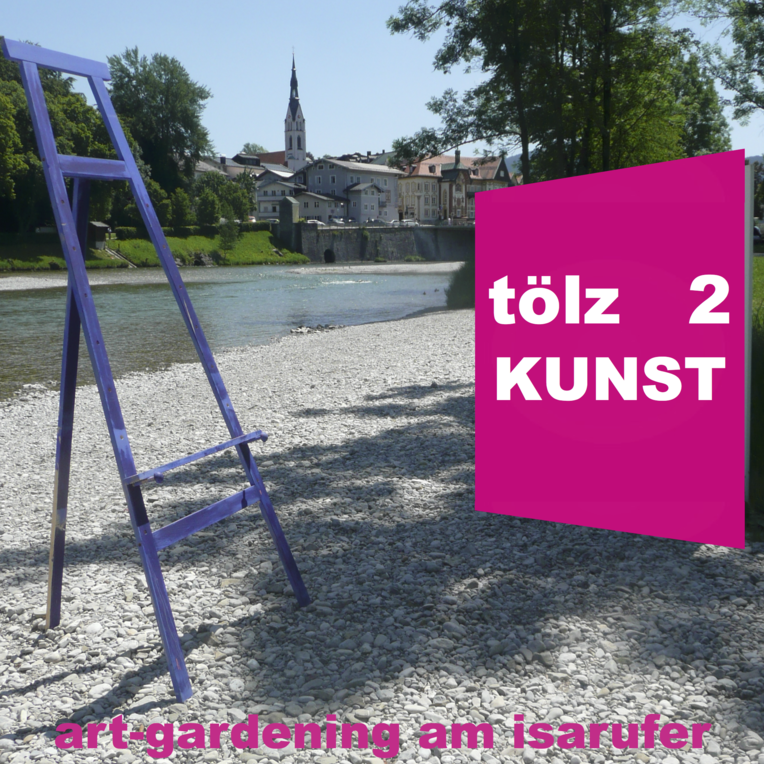 tölzKUNST 2  Kunstverein Tölzer Land e.V.  an der Isarpromenade Bad Tölz, 26.07.2015, Jeannine Rücker