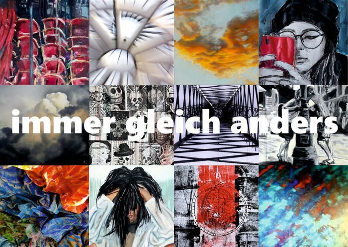 Jeannine Rücker, "immer gleich anders"  Ausstellung in der Galerie des Stadtmuseums Bad Tölz mit der Künstlerinnengruppe "Females" 14.10.2021 bis 04.11.2021