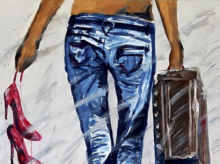 Jeannine Rücker, "Lebenszeit" Artweekend Ausstellung der Künstlerinnengruppe females, Kleiner Kursaal, 83646 Bad Tölz, 09.11.2018 bis 11.11.2018