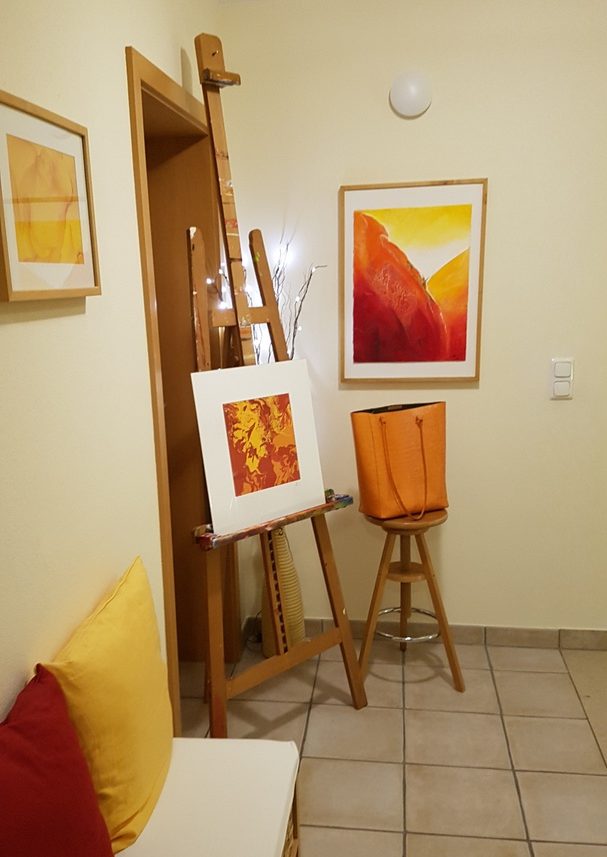 Offenes Atelier  Jeannine Rücker, Bad Tölz, Eichmühlstr. 27 b  83646 Bad Tölz  2. Advent, 10.12.2017